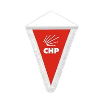 Cumhuriyet Halk Partisi Chp Üçgen Flama Bayrak 1