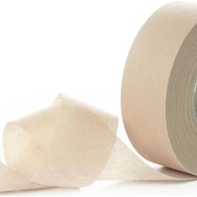 Jütburada Krem Kurdale Şerit Nonwoven Tela Kumaş 2.5 Cm 220 Metre