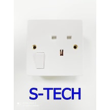 S-Tech İngiliz Priz Tekli