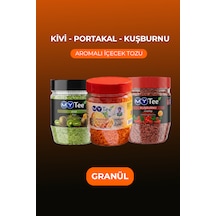 Mytee 3'lü Portakal - Kivi - Kuşburnu Aromalı Granül İçecek Tozu 3 X 250gr 750 G