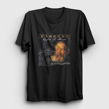 Presmono Unisex Eppur Si Muove Haggard T-shirt Siyah