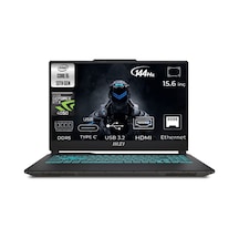 MSI Cyborg 15 A13VE-1252XTR-052 i5-13420H 48 GB 4 TB SSD RTX4050 15.6" W11P Dizüstü Bilgisayar