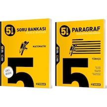 Hız 2025 5. Sınıf Matematik + Paragraf Soru Seti 2 Kitap