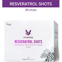 Vitisfera Resveratrol Shot Orman Meyveleri Aromalı 20 x 25 ML