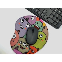 Anadolu Temalı Baskılı Bilek Destekli Mouse Pad - Dünya Serisi