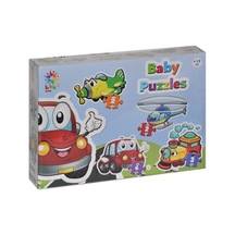 Lcbyb003 Baby Puzzle  Taşıtlar