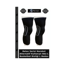 Delux Serisi Hareket Alternatif Kullanışlı Bdz-l Basketbol Dizliği L Beden Çok Renkli