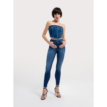 LOFT Natalie Skinny Fit Kadın Pantolon Lf2036153 Q1.v1 Denim
