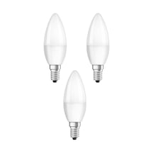 6w Led Mum Ampul Beyaz Işık 6500k 3 Adet - E14 Standart