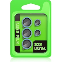 Samsung Galaxy S25 Ultra Raze Metal Kamera Lens - Mavi