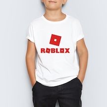 Roblox Baskılı Unisex Çocuk Tişört T-Shirt Mr-10