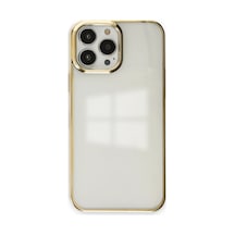 Apple iPhone Uyumlu  14 Pro Kılıf Element Silikon -  Gold