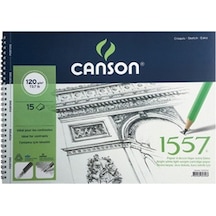 Canson 1557 Eskiz Defteri 120Gr. 35X50 Cm N 120153550