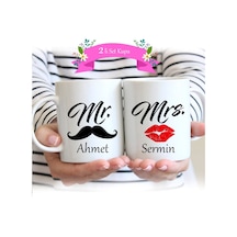 Çiftlere Özel Kupa Bardak Mr & Mrs