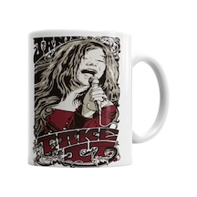 Piece Of My Heart Janis Joplin Kupa Bardak Porselen Karışık