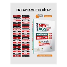Meb Ags Matematik Kara Kutu Tek Kitap En Kapsamlı Ösym Çıkmış Soru Bankası Özetli Dijital Çözümlü