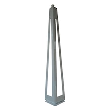 1 Adet Beyaz Renkli 72 Cm Dekoratif Masa Ayağı