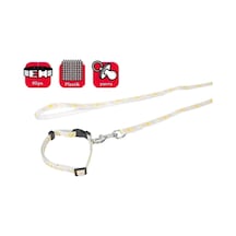 Yavru Köpek Boyun Tasma+uzatma 10-35 Cm/1mm, Mavi Çok Renkli