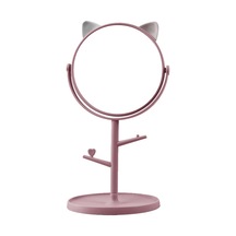 Shethink Kedi Kulaklı Askılıklı Makyaj Ayna Mu-35 - 6 Adet Tarı Gösterildiği Gibi