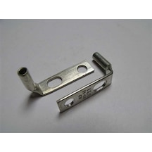 Kablo Pabucu L Tip 6mm M5 Çift Delikli 100 Adet