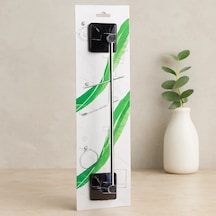 Siyah Metal Uzun Yapışkanlı Banyo Havluluk Diğer