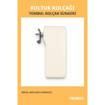 Kamyon Otobüs Koltuk Kolçak Süngeri Metal Aparatlı Tombul Tip