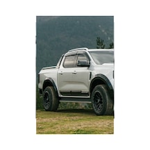 Ford Ranger T9 Slim Dodik Çamurluk Dodik Seti / Fender Flare Mat Siyah