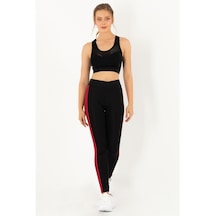 Miorre Doremi Active Sportive Üç Çizgili Tayt (487706606)