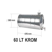 Ahmet Otomotiv 60Lt Krom Su Tankı Deposu Dorse-Karavan-Römork 60L