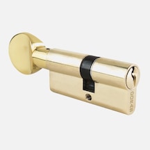 Doras Topuzlu Pirinç Barel 68mm Sarı Mandallı