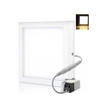 Cata CT-5234B Led Panel Kare Beyaz Işık Sıva Üstü 18W
