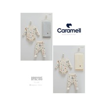Caramell My Baby Kumsal Coton Body & Pantolon & Muslin Battaniye 3 Lü Basic Set 2185 Gri Gri