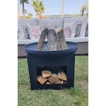 Kombi Fırsatı Ateş Çukuru - Bahçe Şöminesi, Model: Warmhearth