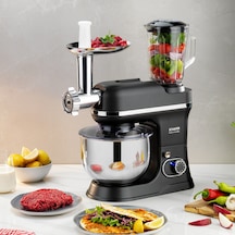 Schafer Prochef Master Multi Kıyma Aparatlı 1500 W Stand Mikser 5 L-antrasit