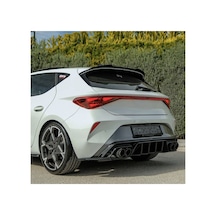 Cupra Leon 2020+ Arka Difüzör & Flap Seti Agresif Tampon Altı Tasarım & Sportif Görünüm