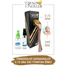 Trendroller Dermaroller 0.75mm Titanyum 540 Iğne Orijinal Derma R