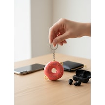 Donat Figürlü Anahtarlık