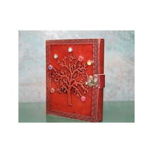 Taşlı Deri Defter Arbltgshjc7nuxq4re1 Çok Renkli