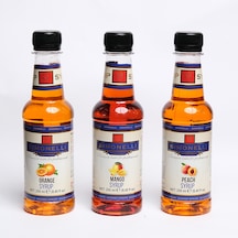 Simonelli 3'lü Şurup Seti Şeftali + Mango + Portakal Kahve Ve Kokteyl Şurubu 3x250ml Diğer