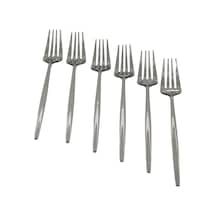 6pcs Metal Yemek Çatal 4881 Çelik