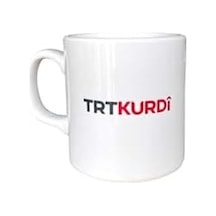 Kurdi Logolu Beyaz Kupa 6998