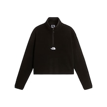The North Face W Novelty Logo Glacıer 1/4 Zıp Kadın Ceket Nf0a8j3zjk31 Siyah