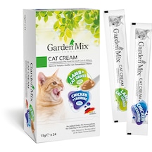 Garden - 210 - Mıx Kedı Kreması Xxl Tavuk Kuzu 24 X 15 Gr X - Aconcept - 1 Adet