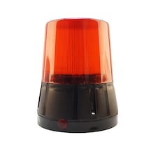 Mesan Ø110 Yanıp Sönen Ampul E27 Fotoselli Lamba Kırmızı 24vdc Ms 833.1.24vdc