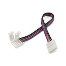 1 Adet 10 Cm 4pin 5050 3 Çip Kablolu Rgb Şerit Led Ekleme Aparatı