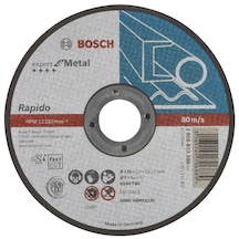 Bosch 125x1.0 mm Expert For Metal Rapido Düz - 2608603396