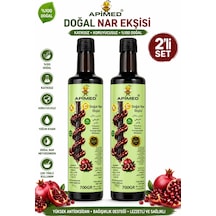 %100 Nar Ekşisi 2 700gr Katkısız Doğal Nar Ekşisi Yoğun Kıvamlı Geleneksel Nar Sosu Salata, Et & Marineler İçin