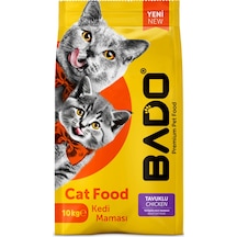Bado Yetişkin Kedi Maması Tavuklu 10 Kg