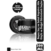Doğal Beyaz Saç Sakal Kapatıcı - Orta Sert Saç Şekillendirici Jöle 300 Ml