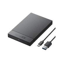 2,5 İnç Ssd Muhafaza Usb'den Usb-c'ye Siyah